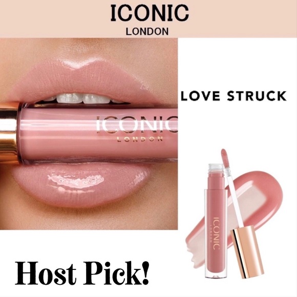 Ulta Beauty Other - 💕 Iconic London Lovestruck Pink Lip Plump Gloss